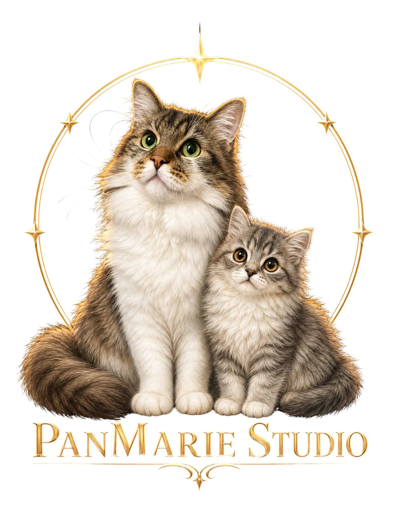PanMarie Studio logo (transparent, full resolution)